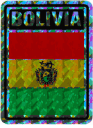 Bolivia Vinyl Reflective Decal