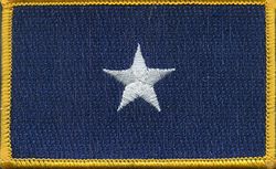 Bonnie Blue Flag Patch - Rectangle