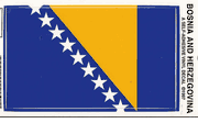 Bosnia Flag Decal Stickers