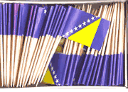 Bosnia Flag Toothpicks