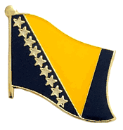 Bosnia & Herzegovina Lapel Pin - Single