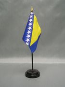 Bosnia & Herzegovina Desk Flag