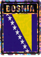 Bosnia Vinyl Reflective Decal