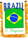 Brazil Window Banner - Style 2