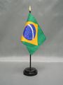 Brazil Miniature Desk Flag