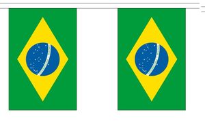  Brazil String Flag Bunting