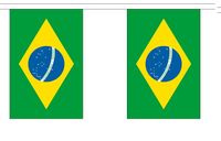  Brazil String Flag Bunting