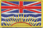 British Columbia Flag Patch