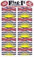British Columbia Flag Stickers 50 Stickers per package