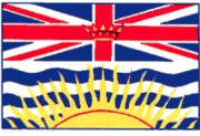 British Columbia Polyester Flag