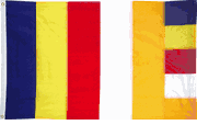 Buddhist Polyester Flag