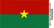 Burkina Faso Flag Decal