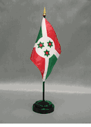 Burundi Miniature Flag