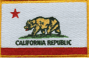 California Flag Patch