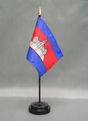 Cambodia Miniature Flag