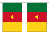 Cameroon String Flag Bunting