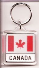Canada Flag Keyring