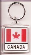 Canada Flag Keyring