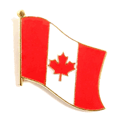 Canada Flag Lapel Pin - Single