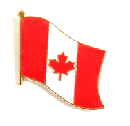 Canada Flag Lapel Pin - Single