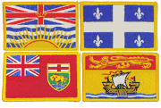           Canadian Province and Territory Patches
