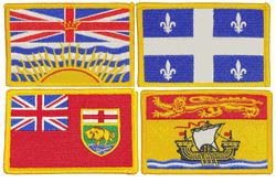           Canadian Province and Territory Patches
