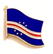 Cape Verde Flag Lapel Pin - Single