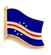 Cape Verde Flag Lapel Pin - Single