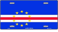 Cape Verde Flag License Plate