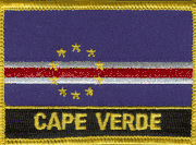 Cape Verde Flag Patch with Name