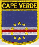 Cape Verde Shield Flag Patch