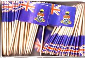 Cayman Islands Flag Toothpicks