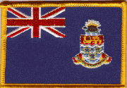 Cayman Islands Flag Patch - Rectangle