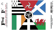 Celtic Nations Flag Decal Stickers