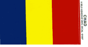 Chad Flag Decal Sticker