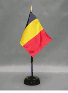 Chad Miniature Flag