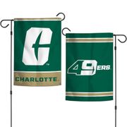 Charlotte 49ers Garden Flag