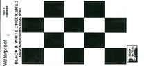 Checkered Racing Flag Decal Sticker