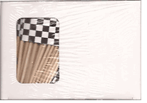 Checkered Racing Flag Toothpicks