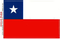 Chile Flag Decals