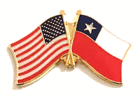 Chile Flag Lapel Pin - Double