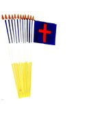 Christian Flag 12"x18" 