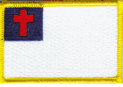Christian Flag Patch