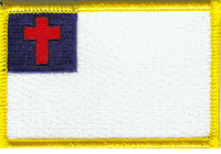 Christian Flag Patch