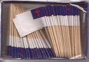 Christian Flag Toothpicks