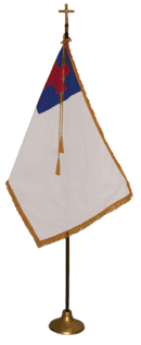 Christian Indoor Flag Set 3'x5'