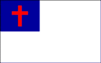 Christian Polyester Flag
