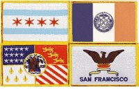City Flag Patches