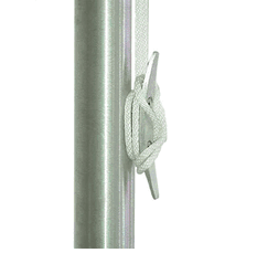 Cast Aluminum Cleat With Mounting Screws