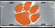 Clemson Tigers Chrome Paw